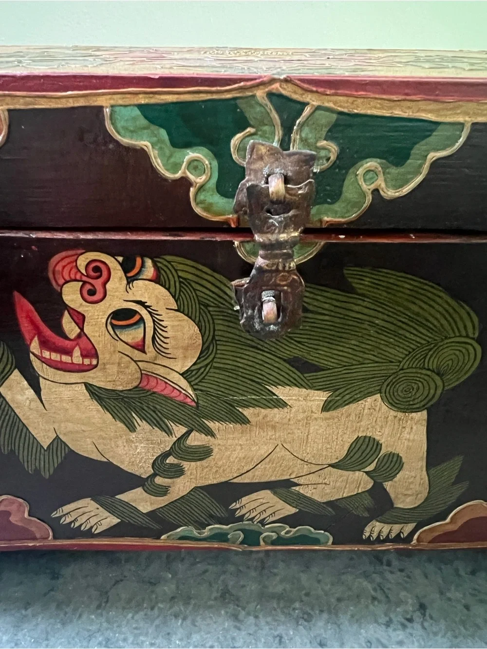 Boho Trinket Box from the Katmandu Valley in Nepal